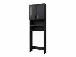 Vicco Mueble para lavadora antracita alto brillo 64x26x190.5 irma Gris antracita Sale
