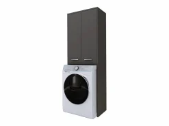 Mueble para lavadora, mate, 31 x 64 x 180 cm Gris Hot