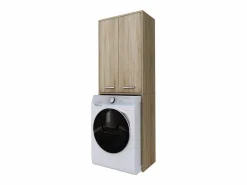 Mueble para lavadora, roble Sonoma, 31 x 64 x 180 cm^ Sale