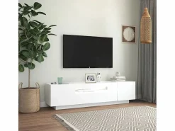 Mueble para TV con luces LED 160x35x40 cm^Clicnbuy Online