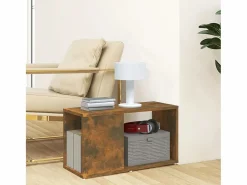 Mueble para TV madera contrachapada roble ahumado 60x24x32 cm^Clicnbuy Clearance