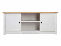 Mueble para TV madera de pino estilo Panamá 120x40x50 cm ES97247^ New