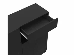 Mueble para zapatos multifuncional - con asiento acolchado - con 4 puertas y 1 cajón -^ModernLuxe Outlet