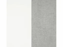 duehome Perchero|Mueble recibidor con 1 cajón y espejo en blanco mate y cemento 75 cm Milo Blanco Artik (Blanco Mate) - Cemento