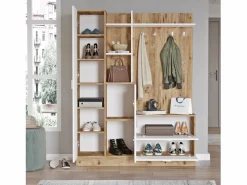 Concept-Usine Mueble recibidor estilo escandinavo ANKA Marru00f3n New