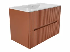 Mueble suspendido con lavabo , Ancho 80 cm, PAVANI^Vente-unique Hot