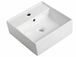 Mueble suspendido con lavabo a instalar y armario de pared, , L80 cm, YANGRA^Vente-unique Clearance