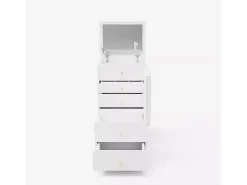 LLB Tocador|Mueble tocador maquillaje espejo mesilla ahorra espacio Deva