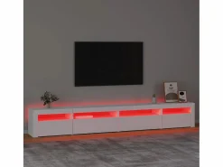 Mueble TV con luces LED 270x35x40 cm YOE36177^ Sale