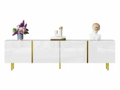 Mueble TV L 170 cm - con 4 puertas - MDF -^ModernLuxe Best