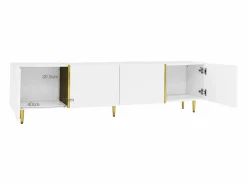 Mueble TV L 170 cm - con 4 puertas - MDF -^ModernLuxe Best