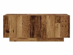 Mueble TV luces LED madera ingeniería envejecida 200x35x40 cm^Clicnbuy Online
