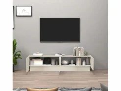 Mueble TV Vela con 4 puertas color cachemira 180x35x45,4 cm^ Outlet