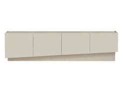 Mueble TV Vela con 4 puertas color cachemira 180x35x45,4 cm^ Outlet