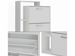 Mueble zapatero 80x24.2x166.1 orlando^Vicco Best