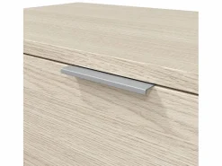 Loungitude Mueble zapatero de 3 puertas abatibles - L60 cm Color natural claro Online
