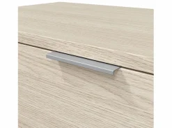 Loungitude Mueble zapatero de 3 puertas abatibles - L60 cm Color natural claro Online
