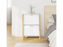 Mueble zapatero madera contrachapada 57,5x33x80 cm ES694855^ Online