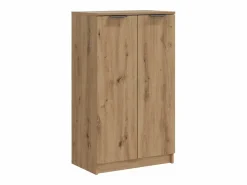 vidaxl Zapatero|Mueble De Almacenaje|Mueble zapatero madera ingeniería roble artisian 59x35x100,5 cm