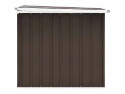 Nancy Caja de almacenaje para jardín marrón 149x99x93 cm^Garden Furniture Outlet