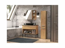 TOPESHOP Nel IV estante de baño ARTISAN Marru00f3n / Beige / Plateado Best