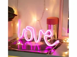 Ledkia Guirnalda Luminosa|Neón LED Love con Batería
