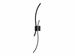 Aplique LED de pared para interiores - Lámpara de pasillo de 14 W y 100 cm, color , diseño moderno de ondas, 3000 K^NETTLIFE Sale
