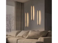 Aplique LED para Interiores - Lámpara de Pasillo Moderna de 80 CM y 27 W, Color Blanco cálido, para Pasillo Arriba y Abajo^NETTLIFE Online