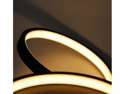 Lámpara de Techo LED Cálido 29W Moderna con 4 Anillos Lámpara de Diseño Lámpara Decorativa para Dormitorio para Habitación Infantil^NETTLIFE Sale