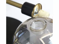 Plafón para salón con bolas de vidrio, 5 lámparas G9 (sin bombilla).^NETTLIFE Discount