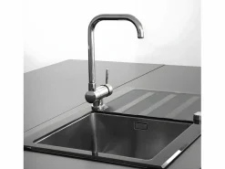 Essebagno Grifo De Cocina|New Oslo grifo monomando para fregadero cromado abatible «especial ventana»