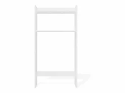 TOPESHOP Mueble Para Lavadora|NINA NP - Armario de baño sobre lavadora con 2 repisas 64×124×30 cm -