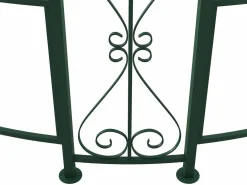 NUEVO - Quiosco de jardín TILCARA de metal estilo forja D300 x Alt. 290 cm - Verde^EXPERTLAND Hot