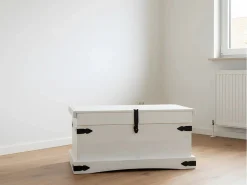 ebuy24 Baúl Y Arcón|Nuevo México ancho de pecho 92 cm, alto 45 cm /cera.