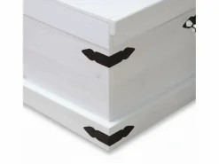 ebuy24 Baúl Y Arcón|Nuevo México ancho de pecho 92 cm, alto 45 cm /cera.