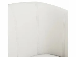Garden Furniture Sillón Estilo Cabriolet|Nykøbing Mors Sillón con taburete cuero sintético