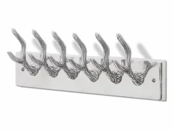 Garden Furniture Nylda Percheros 2 unidades aluminio Plateado Outlet