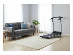 O'Fitness Cinta magnética plegable - - Hogar/Apartamento - Contador con pantalla 5 en 1 Gris Hot