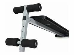 Aparato De Musculación|O'Fitness Tabla de abdominales - Dimensiones: 137 x 33,5 x 73 cm - Ideal para la actividad física en casa