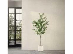 ML-DESIGN Olivo artificial Plantas artificiales Árbol artificial Planta artificial en mace Verde Sale