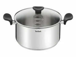 Tefal Olla 24 cm + tapa - Gris Best