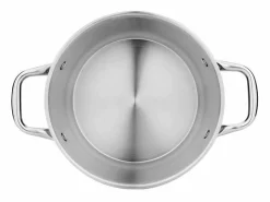 Arthur Martin Material Y Utensilios De Cocina|Olla de 32 cm con tapa – Acero inoxidable