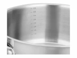 Arthur Martin Material Y Utensilios De Cocina|Olla de 32 cm con tapa – Acero inoxidable