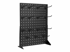 Organizador de Paneles Perforados SucceBuy, 44 x 33,5 cm, Lote de 2, con 30 Ganchos, Carga 5 kg, Panel Perforado de Almacenamiento de Acero Laminado en Frío Grueso^ New