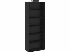 Organizadores de armario colgantes 2 uds con 6 estantes tela ES641640^ New