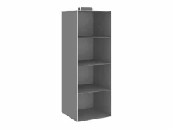 Mueble Perchero|Organizadores de armario colgantes 2 uds con 4 estantes tela ES663131