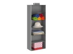 Mueble Perchero|Organizadores de armario colgantes 2 uds con 6 estantes tela ES773802