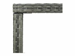 Garden Furniture Mesa Alta|Orren Mesa alta de jardín ratán sintético y vidrio 130x60x110cm