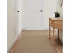 Overijse Alfombra de pasillo con aspecto de sisal color arena 80x250 cm^Garden Furniture Discount