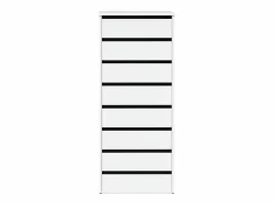 Pack 2 Cajoneras Interior Armarios Brillo 46x64x45 cm Blanco Discount